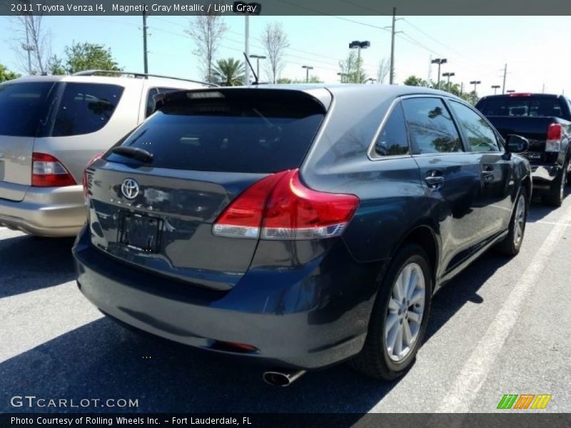 Magnetic Gray Metallic / Light Gray 2011 Toyota Venza I4