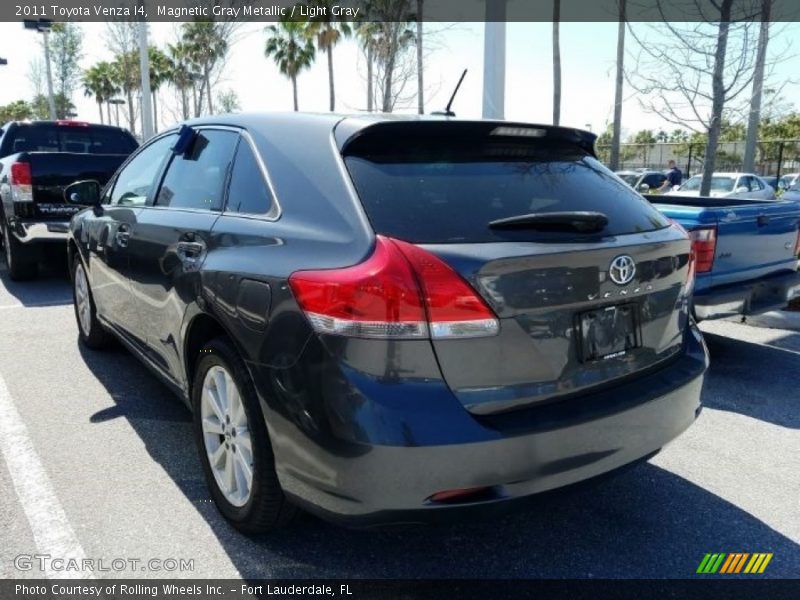 Magnetic Gray Metallic / Light Gray 2011 Toyota Venza I4