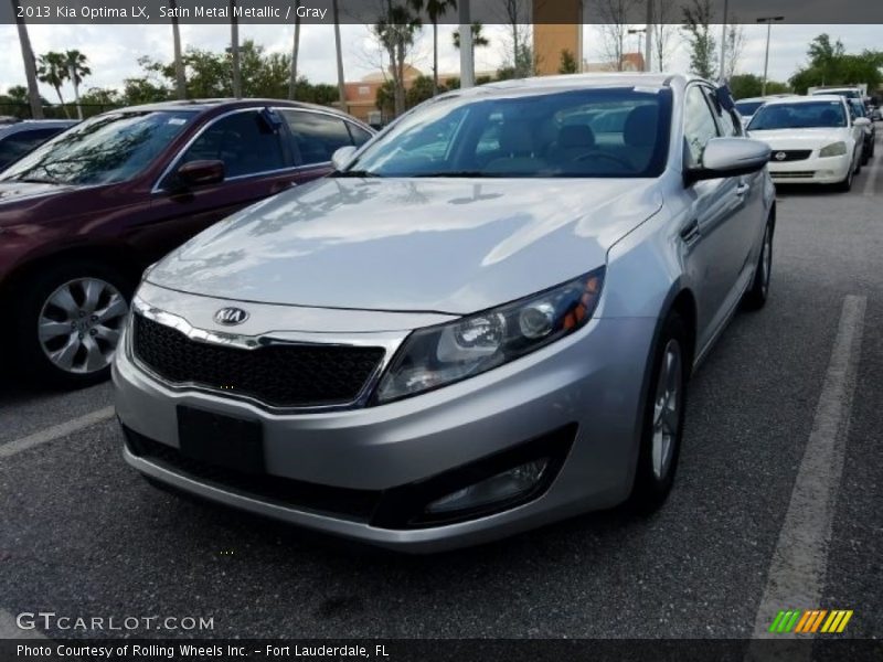 Satin Metal Metallic / Gray 2013 Kia Optima LX