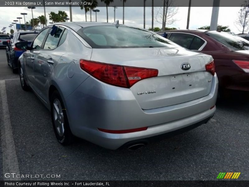 Satin Metal Metallic / Gray 2013 Kia Optima LX