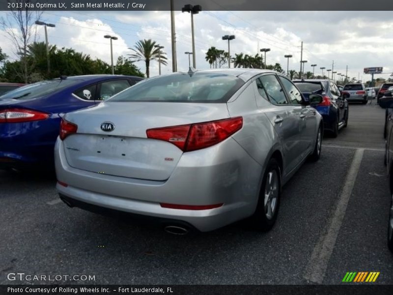 Satin Metal Metallic / Gray 2013 Kia Optima LX