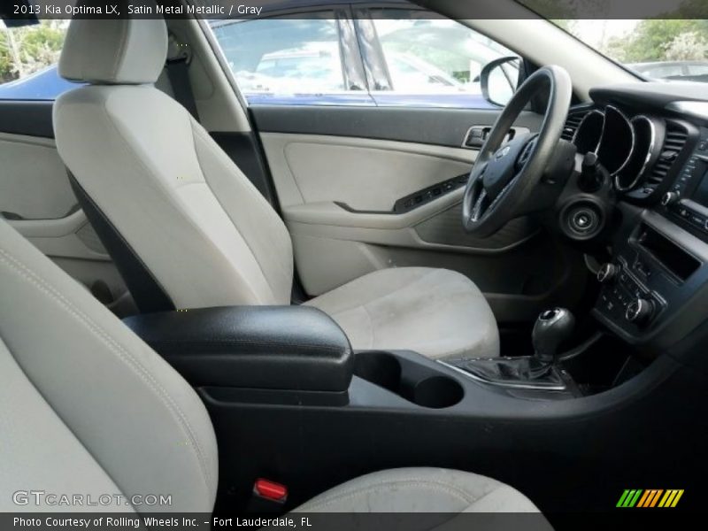 Satin Metal Metallic / Gray 2013 Kia Optima LX