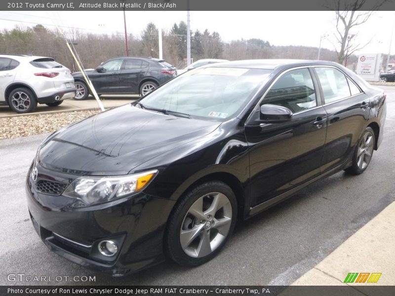 Attitude Black Metallic / Black/Ash 2012 Toyota Camry LE