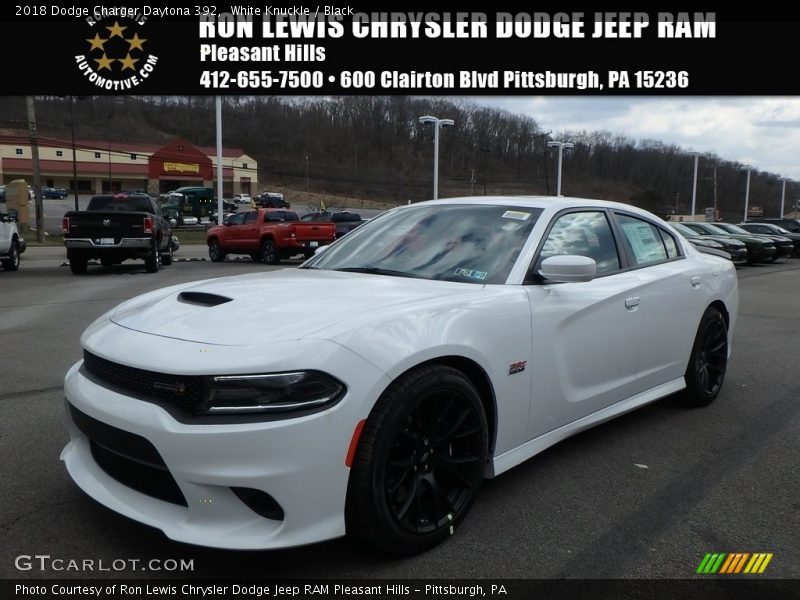 White Knuckle / Black 2018 Dodge Charger Daytona 392
