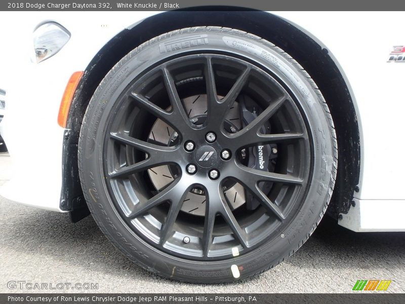 White Knuckle / Black 2018 Dodge Charger Daytona 392