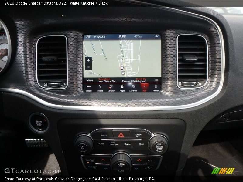 White Knuckle / Black 2018 Dodge Charger Daytona 392