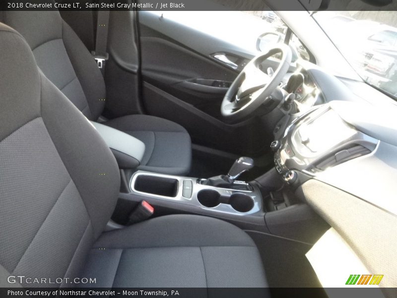 Satin Steel Gray Metallic / Jet Black 2018 Chevrolet Cruze LT
