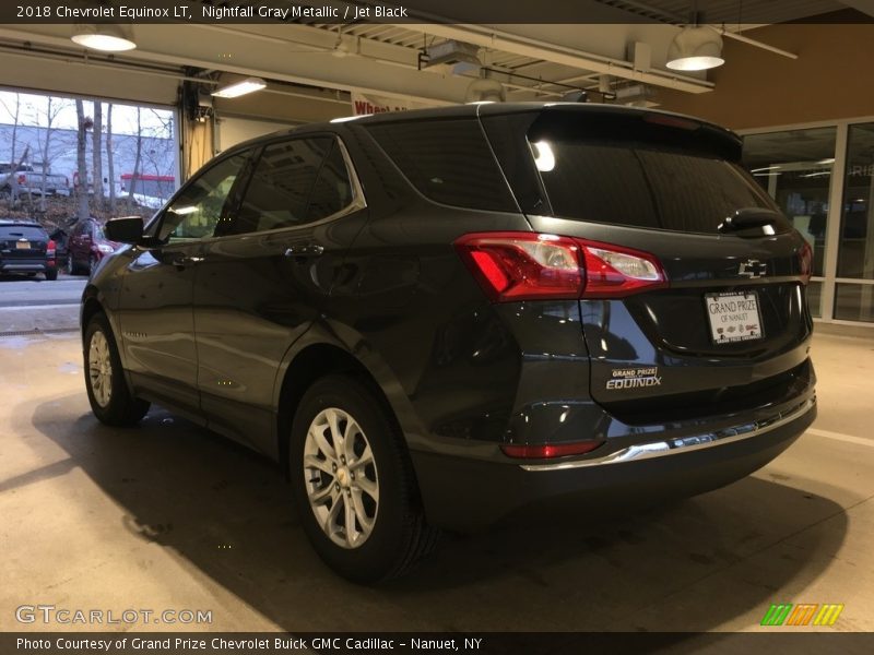 Nightfall Gray Metallic / Jet Black 2018 Chevrolet Equinox LT