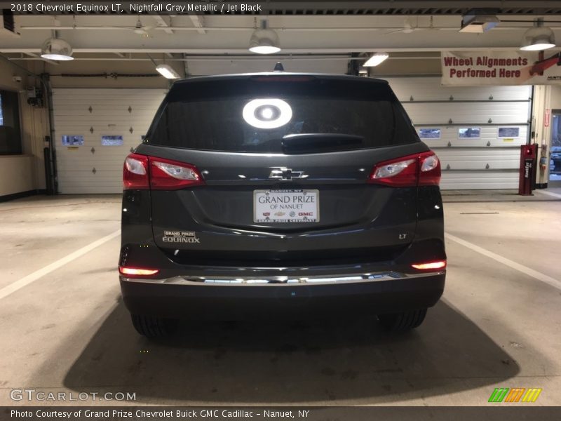 Nightfall Gray Metallic / Jet Black 2018 Chevrolet Equinox LT