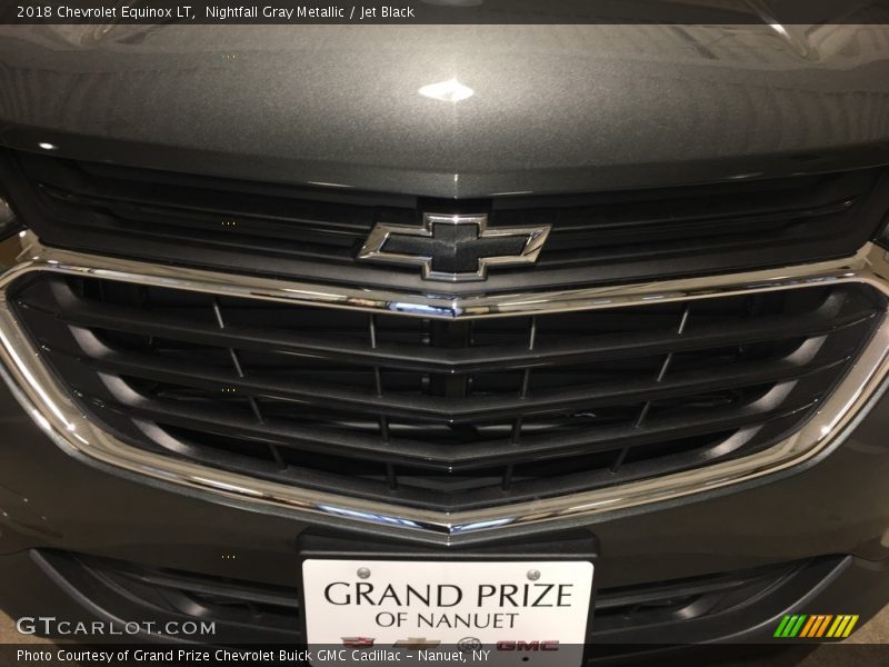 Nightfall Gray Metallic / Jet Black 2018 Chevrolet Equinox LT