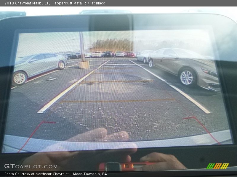 Pepperdust Metallic / Jet Black 2018 Chevrolet Malibu LT