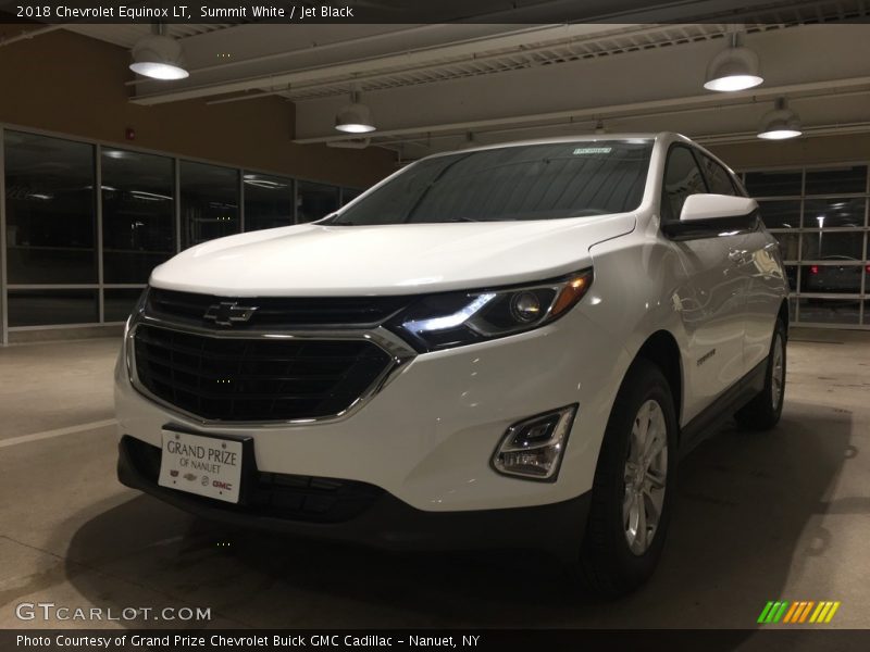 Summit White / Jet Black 2018 Chevrolet Equinox LT