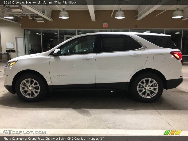 Summit White / Jet Black 2018 Chevrolet Equinox LT