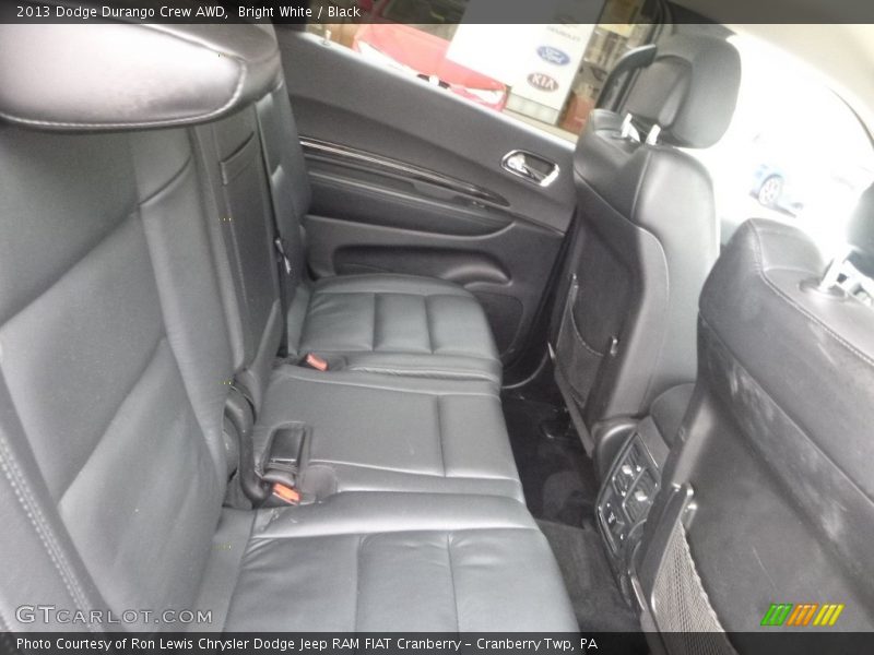 Bright White / Black 2013 Dodge Durango Crew AWD