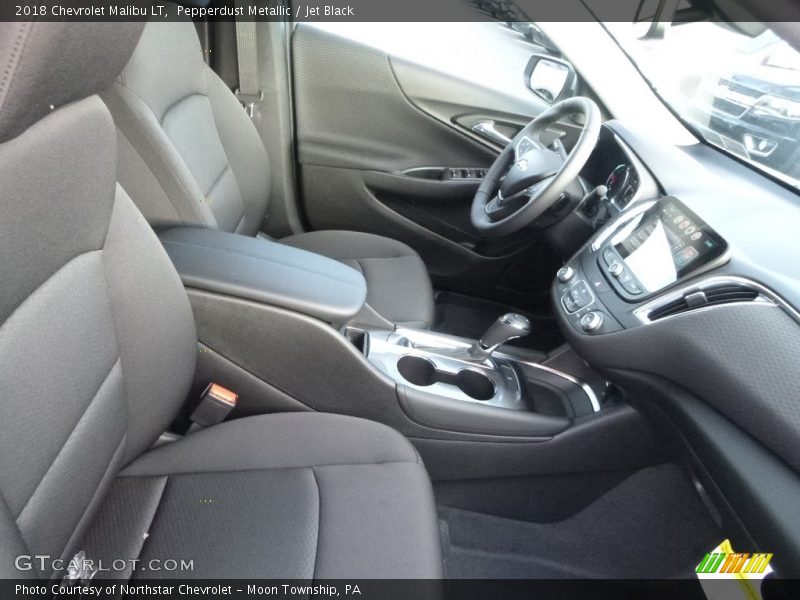 Pepperdust Metallic / Jet Black 2018 Chevrolet Malibu LT