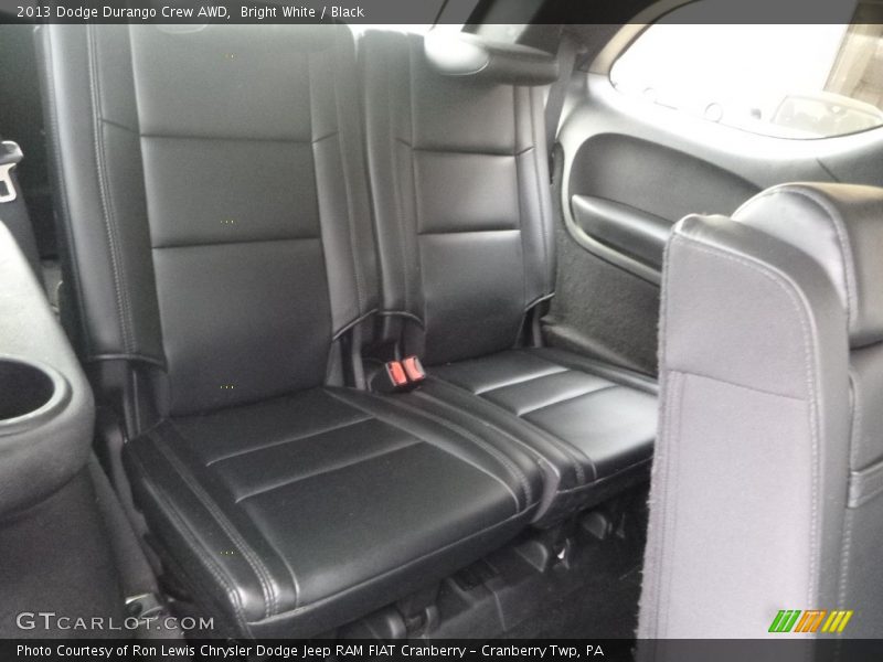 Bright White / Black 2013 Dodge Durango Crew AWD