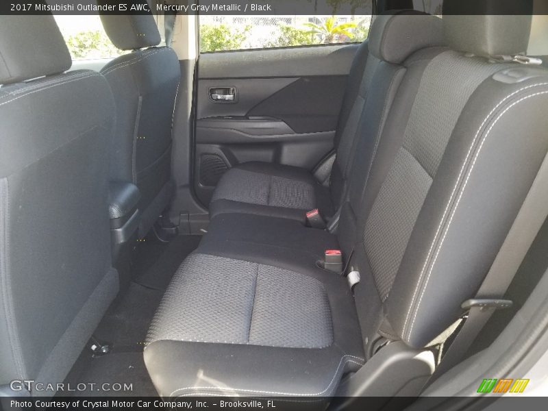 Rear Seat of 2017 Outlander ES AWC