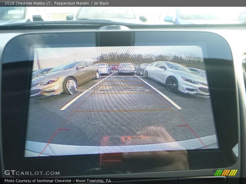 Pepperdust Metallic / Jet Black 2018 Chevrolet Malibu LT