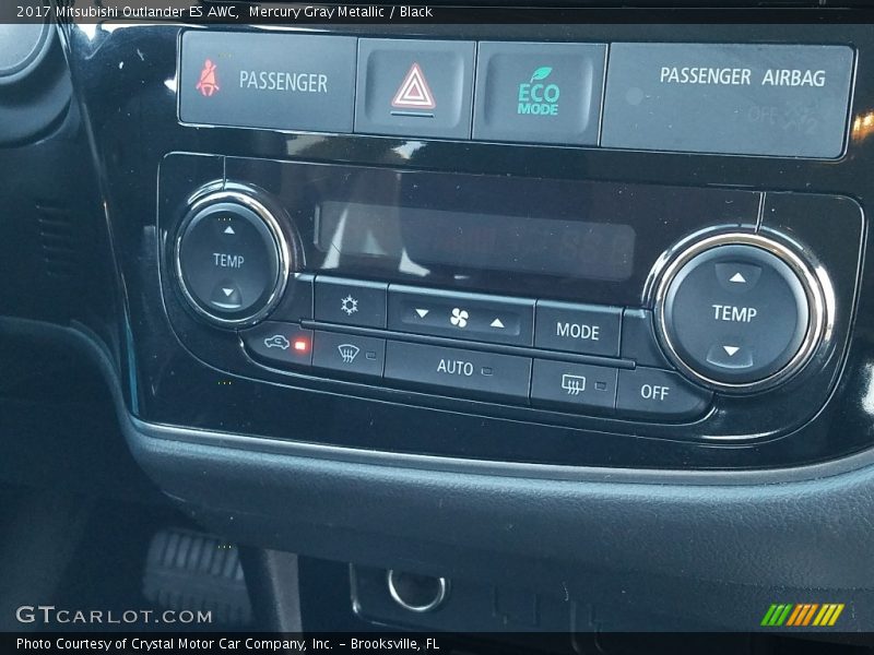 Controls of 2017 Outlander ES AWC