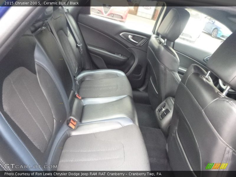 Ceramic Blue / Black 2015 Chrysler 200 S