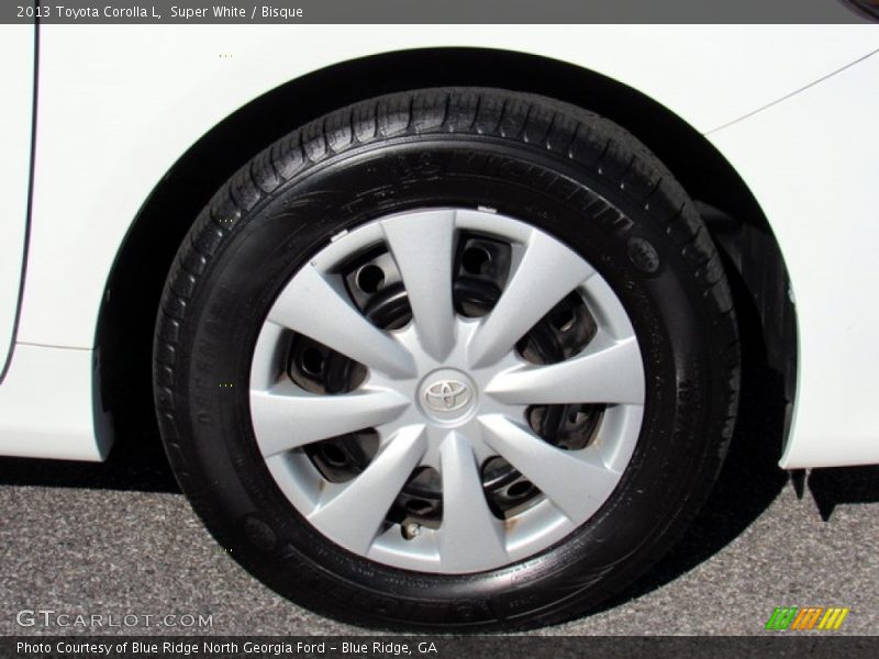 Super White / Bisque 2013 Toyota Corolla L
