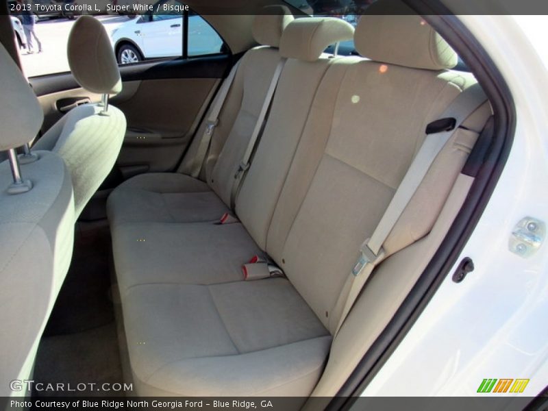 Super White / Bisque 2013 Toyota Corolla L