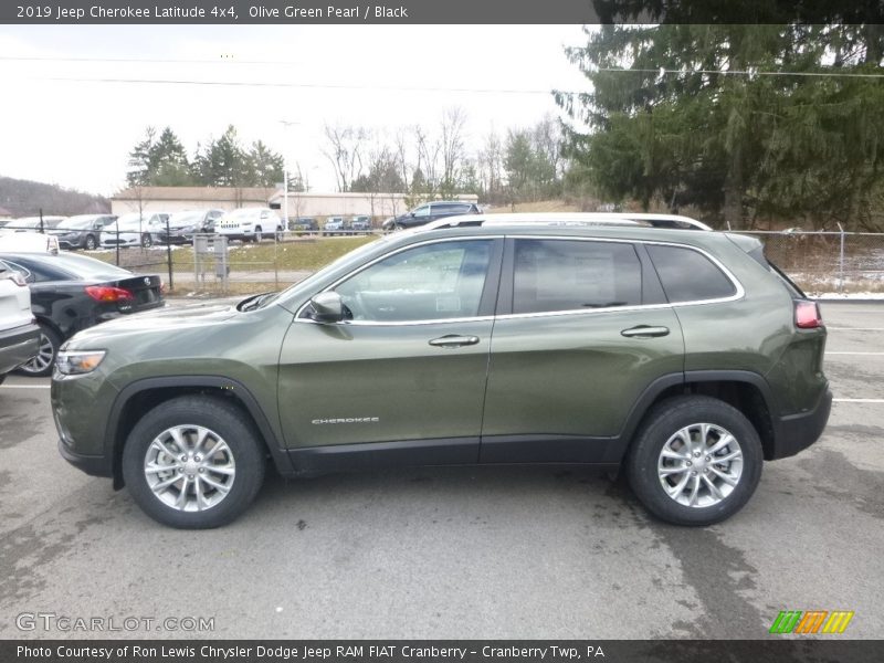  2019 Cherokee Latitude 4x4 Olive Green Pearl