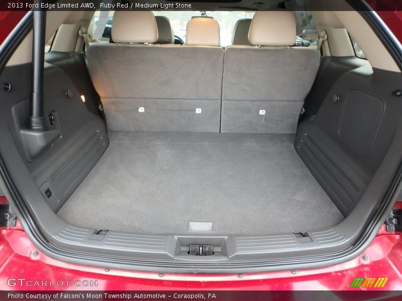 Ruby Red / Medium Light Stone 2013 Ford Edge Limited AWD