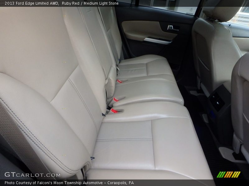 Ruby Red / Medium Light Stone 2013 Ford Edge Limited AWD