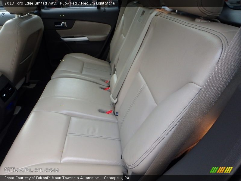Ruby Red / Medium Light Stone 2013 Ford Edge Limited AWD