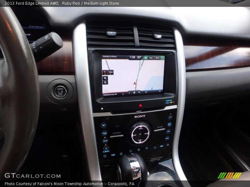 Ruby Red / Medium Light Stone 2013 Ford Edge Limited AWD