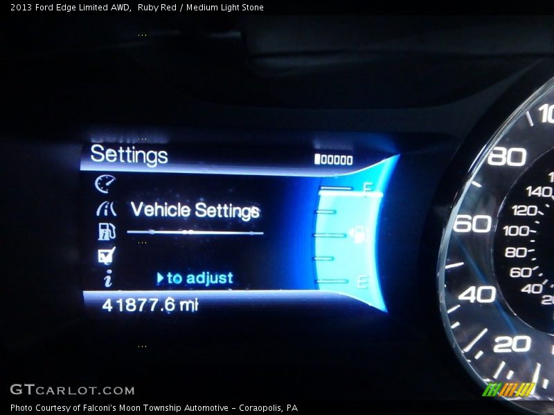 Ruby Red / Medium Light Stone 2013 Ford Edge Limited AWD