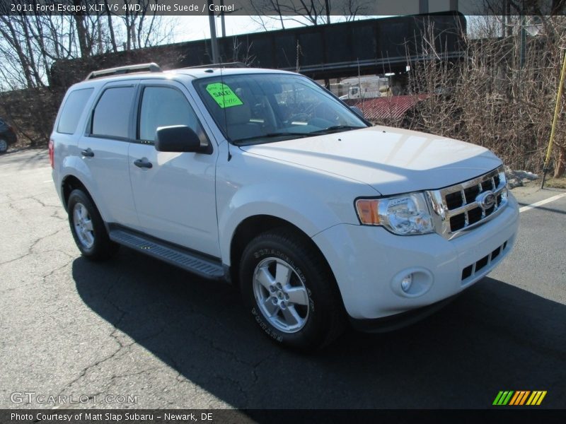 White Suede / Camel 2011 Ford Escape XLT V6 4WD