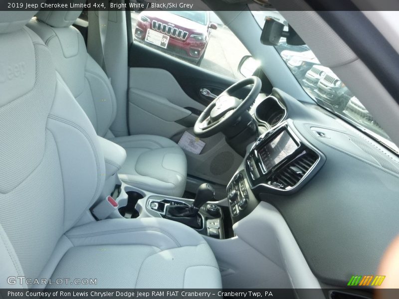 Bright White / Black/Ski Grey 2019 Jeep Cherokee Limited 4x4