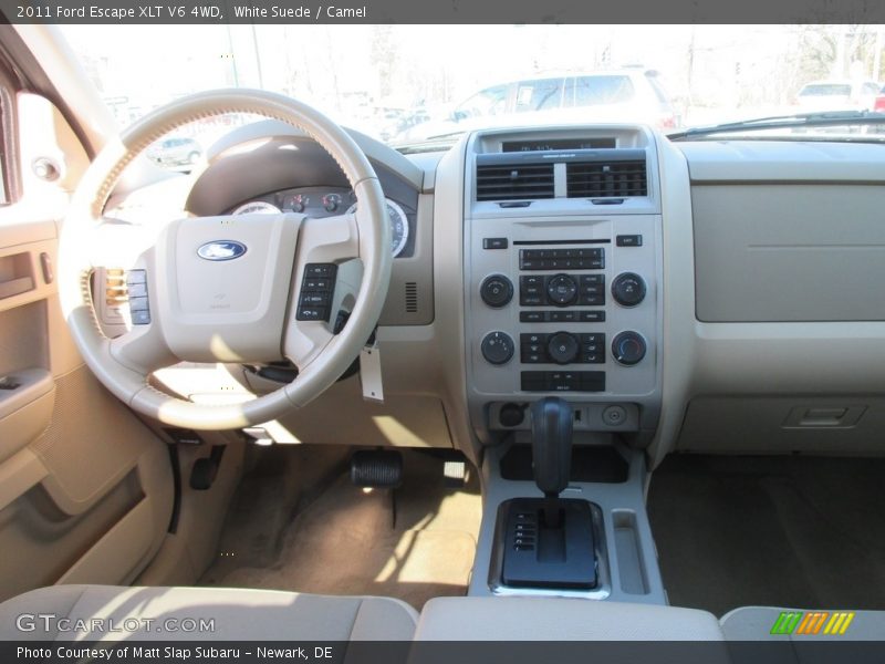 White Suede / Camel 2011 Ford Escape XLT V6 4WD