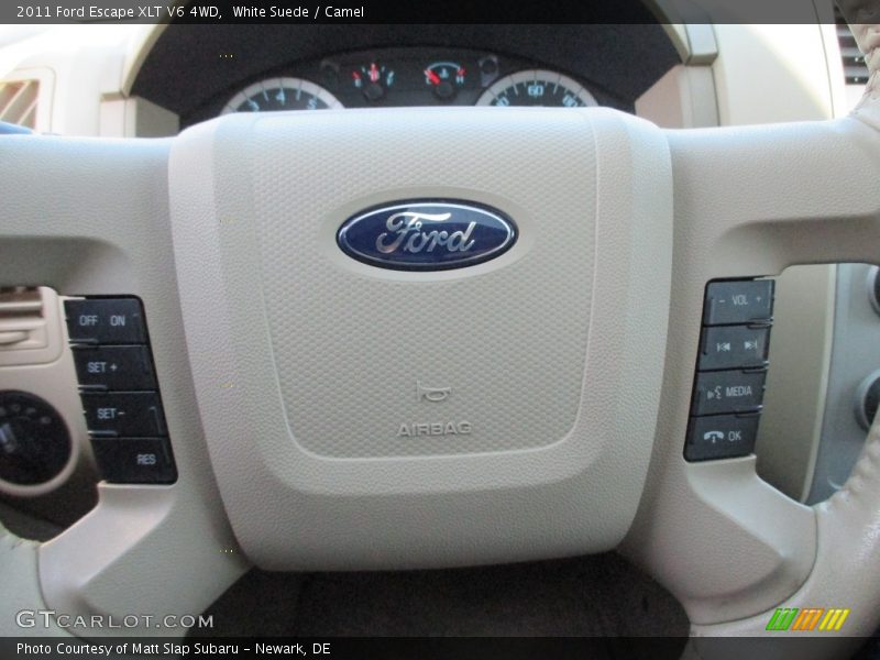 White Suede / Camel 2011 Ford Escape XLT V6 4WD