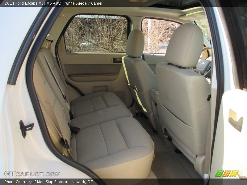 White Suede / Camel 2011 Ford Escape XLT V6 4WD