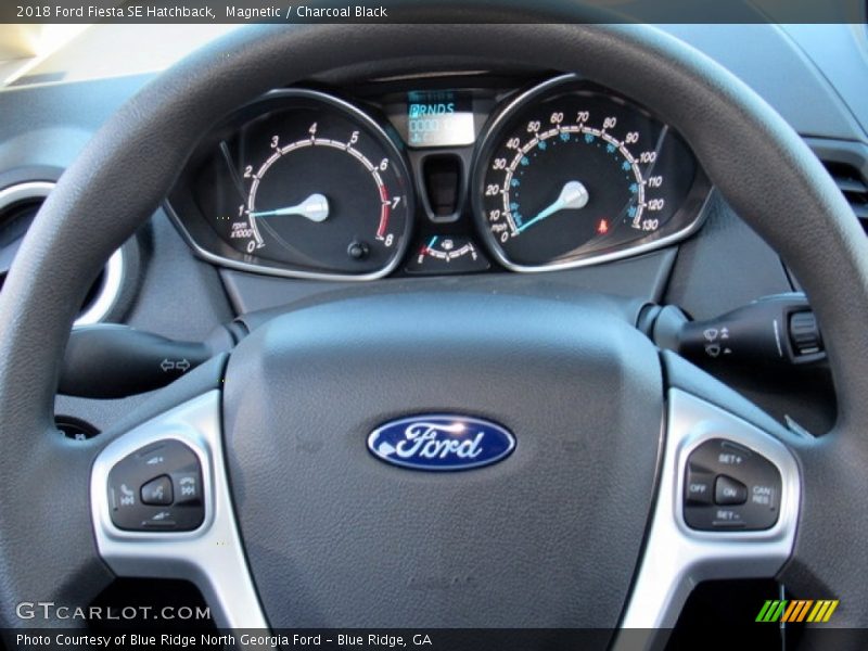 Magnetic / Charcoal Black 2018 Ford Fiesta SE Hatchback