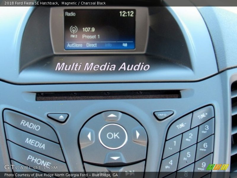 Magnetic / Charcoal Black 2018 Ford Fiesta SE Hatchback