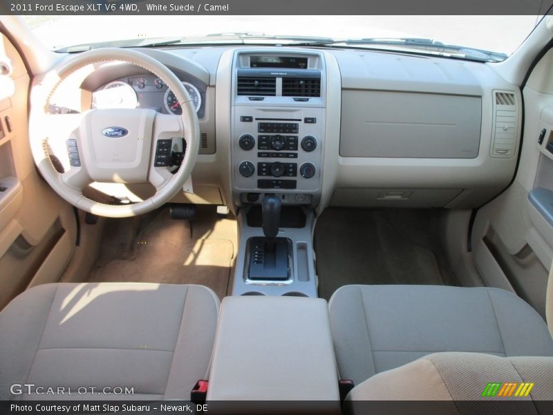 White Suede / Camel 2011 Ford Escape XLT V6 4WD