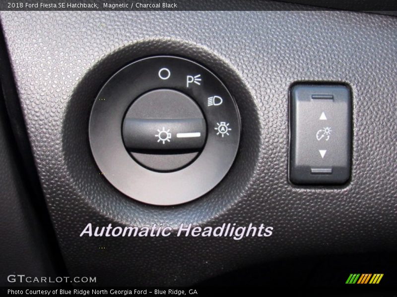 Magnetic / Charcoal Black 2018 Ford Fiesta SE Hatchback
