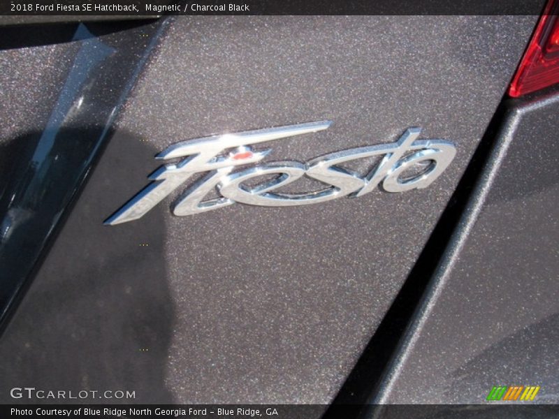 Magnetic / Charcoal Black 2018 Ford Fiesta SE Hatchback