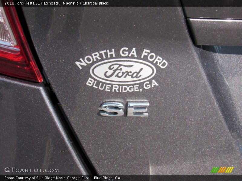 Magnetic / Charcoal Black 2018 Ford Fiesta SE Hatchback