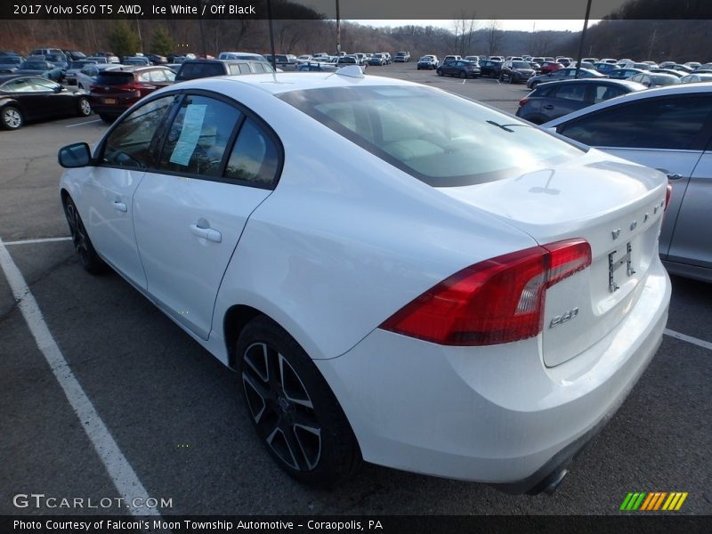 Ice White / Off Black 2017 Volvo S60 T5 AWD
