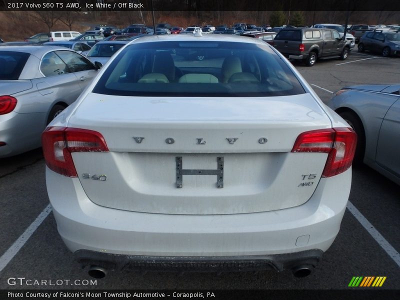 Ice White / Off Black 2017 Volvo S60 T5 AWD