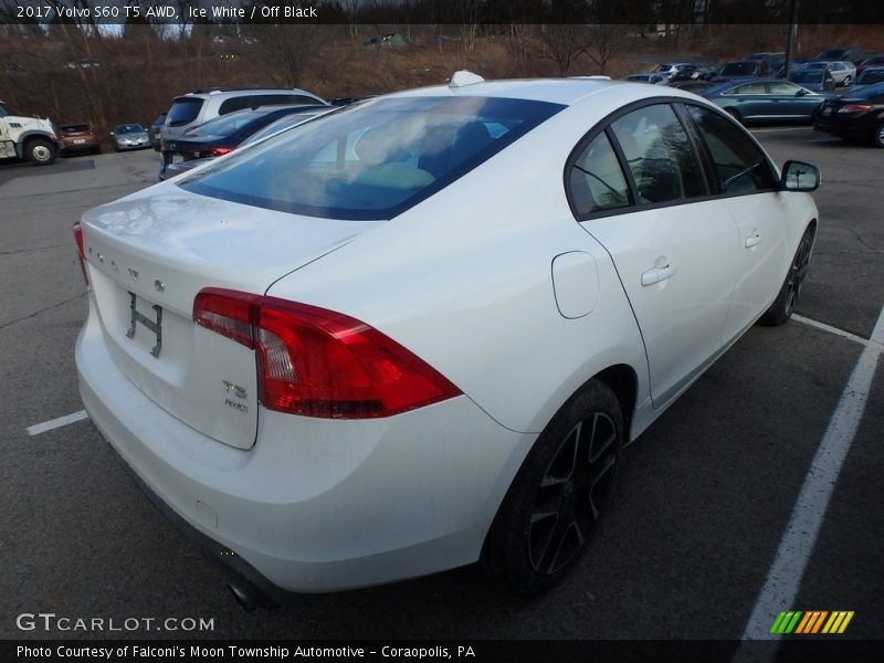 Ice White / Off Black 2017 Volvo S60 T5 AWD