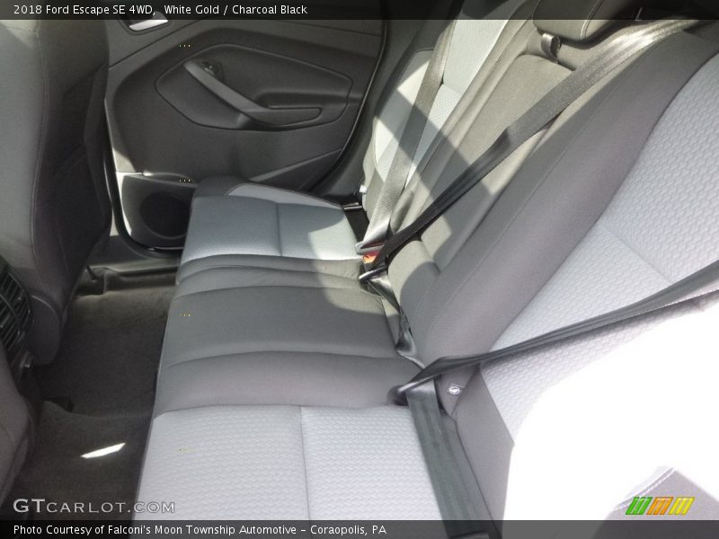 White Gold / Charcoal Black 2018 Ford Escape SE 4WD