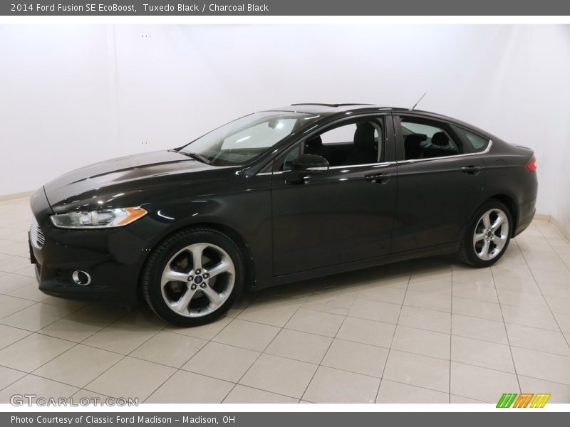Tuxedo Black / Charcoal Black 2014 Ford Fusion SE EcoBoost