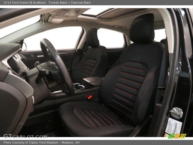 Tuxedo Black / Charcoal Black 2014 Ford Fusion SE EcoBoost