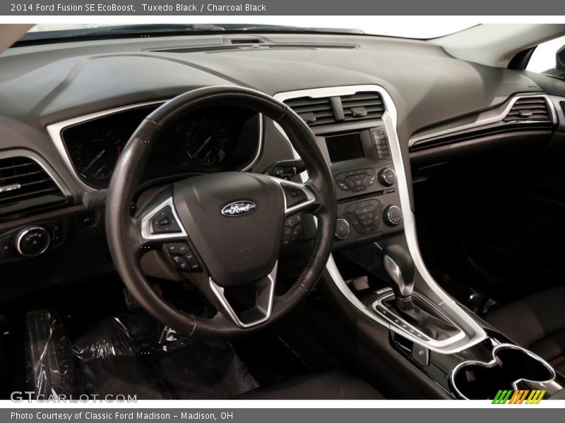 Tuxedo Black / Charcoal Black 2014 Ford Fusion SE EcoBoost